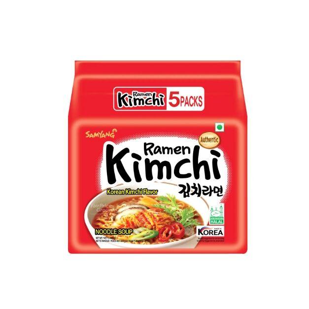 Samyang Ramen Kimchi Noodle Soup Family Pack 600gm