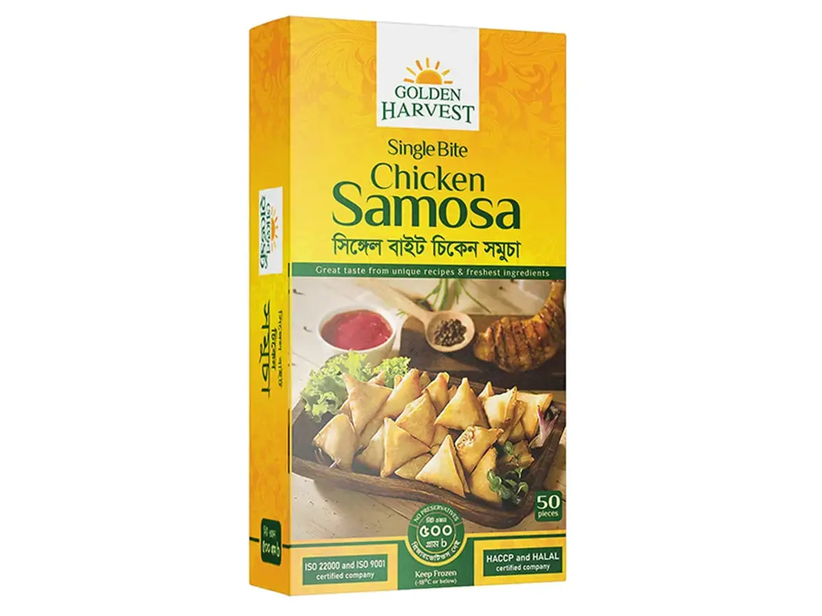 Golden Harvest Single Bite Chicken Samosa 500g
